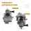 Motorcycle Carburetor RS100 RX100 Carburetor for  Motorcycle Carb Part 7