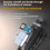Rechargeable Flat Flashlights Dual-Switches LED Small Flashlight with Digital Display Pocket Flashlight for Home,Camping 3