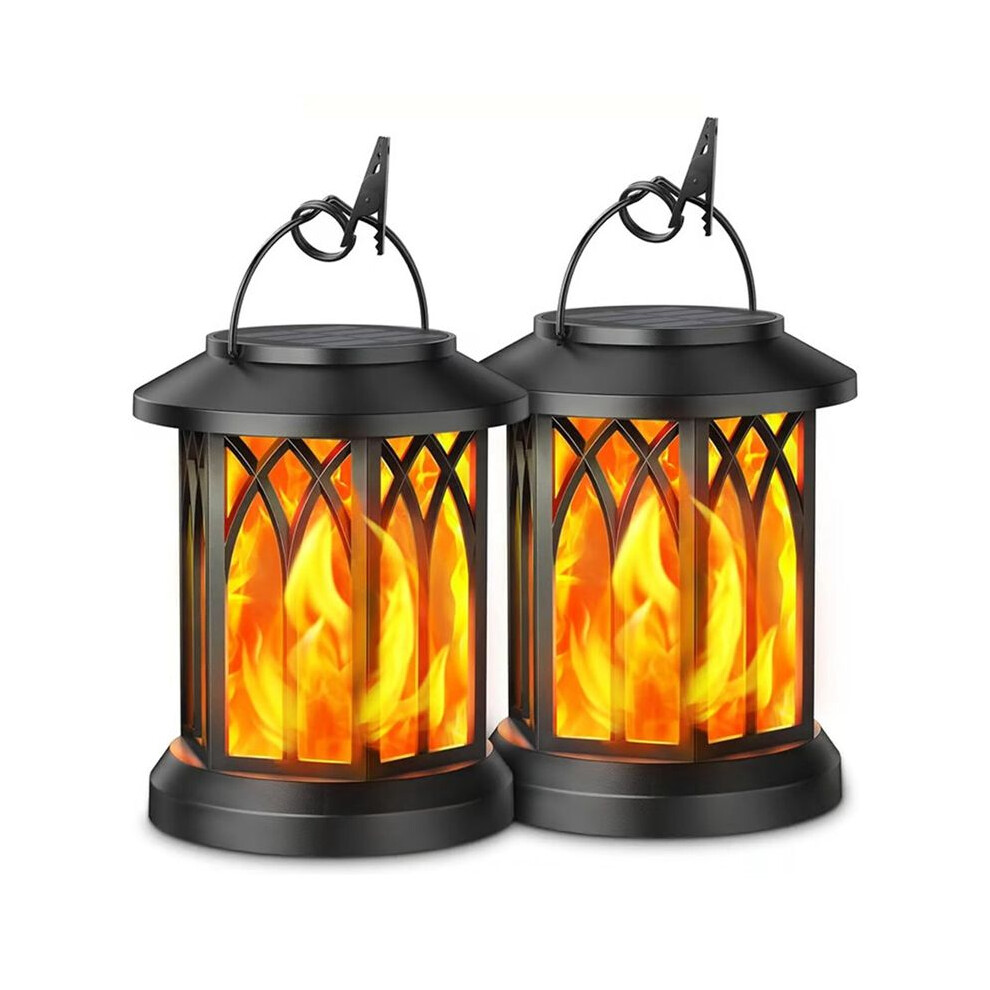 Solar Lantern Outdoor Waterproof Flickering Flame Solar Lantern Outdoor Lights Solar Powered Led Lantern For Yard Garden 4711181670697