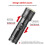 1000M LED Flashlight Zoomable USB C Rechargeable Flash Light Power Flashlights Zoom Lantern Zoomable 9