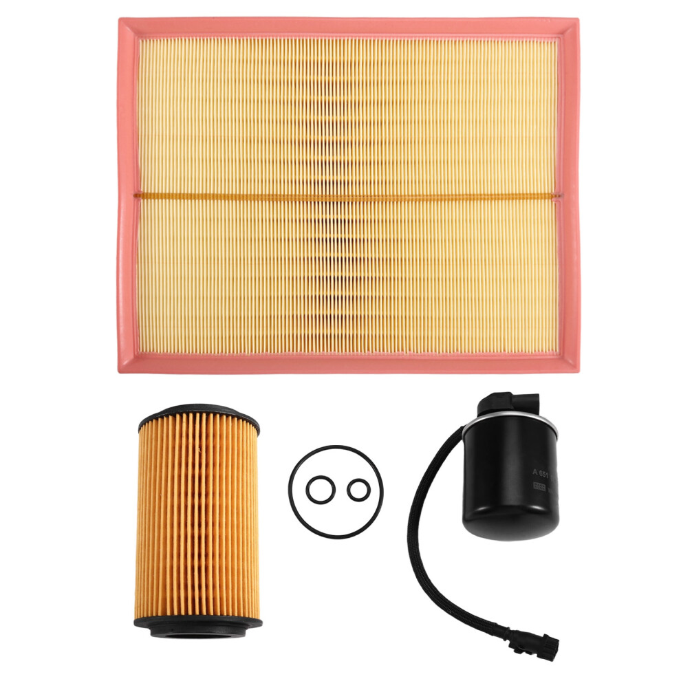 3Pcs Fuel Filter Air Filter Oil Filter A6510902952 +A0000903751 +A6511800109 For Sprinter 4711640081712