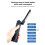 2Pack Rechargeable LED Work Lights with Magnetic Base, 360 Rotation,Versatile Lighting for Repairs, Outdoors Work 8