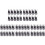 50Pcs  Power Supply Jack Socket Female Panel Mount Connector 5.5X2.1mm New 1