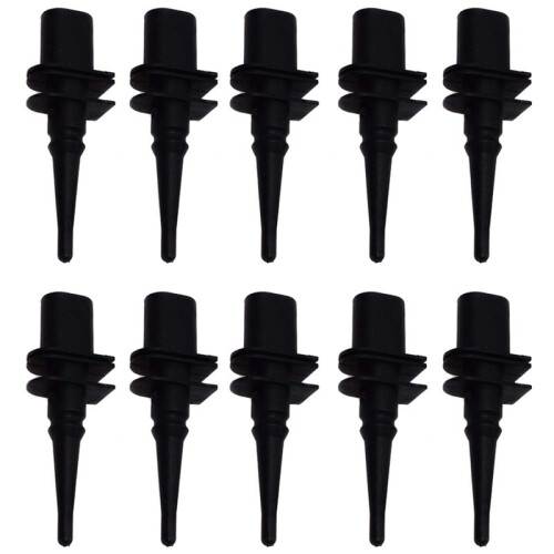 10Pc Front Rear Left Right Black Outside Car Air Temperature Sensor for  1 6 7 Series E46 E90 E91 E39 E60 E63 E38