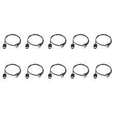 10X Cavo Convertitore per Caricabatterie Connettore 2.0 Maschio A Spina USB 2.0