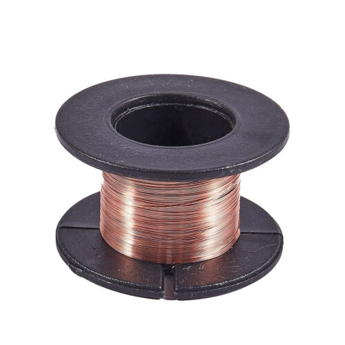 15 Pcs 0.1mm Diameter Copper Soldering Solder Enamelled Reel Wire 1