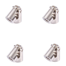 4X RC Model Ship Rotatable  Universal Joint Joint Connection 4mm to 3mm