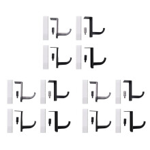 12 Pack Headset Aufhänger Kopfhörer Aufhänger Headset Aufklebbarer Haken Headset Ständer Desktop Ständer Tisch Handy Halter