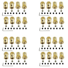 32PCS 5mm to 12mm Brass Combiner Wheel Hub Hex Adapter for WPL D12 C14 C24 B14 B24 B16 B36 MN D90 MN99S RC Car Parts