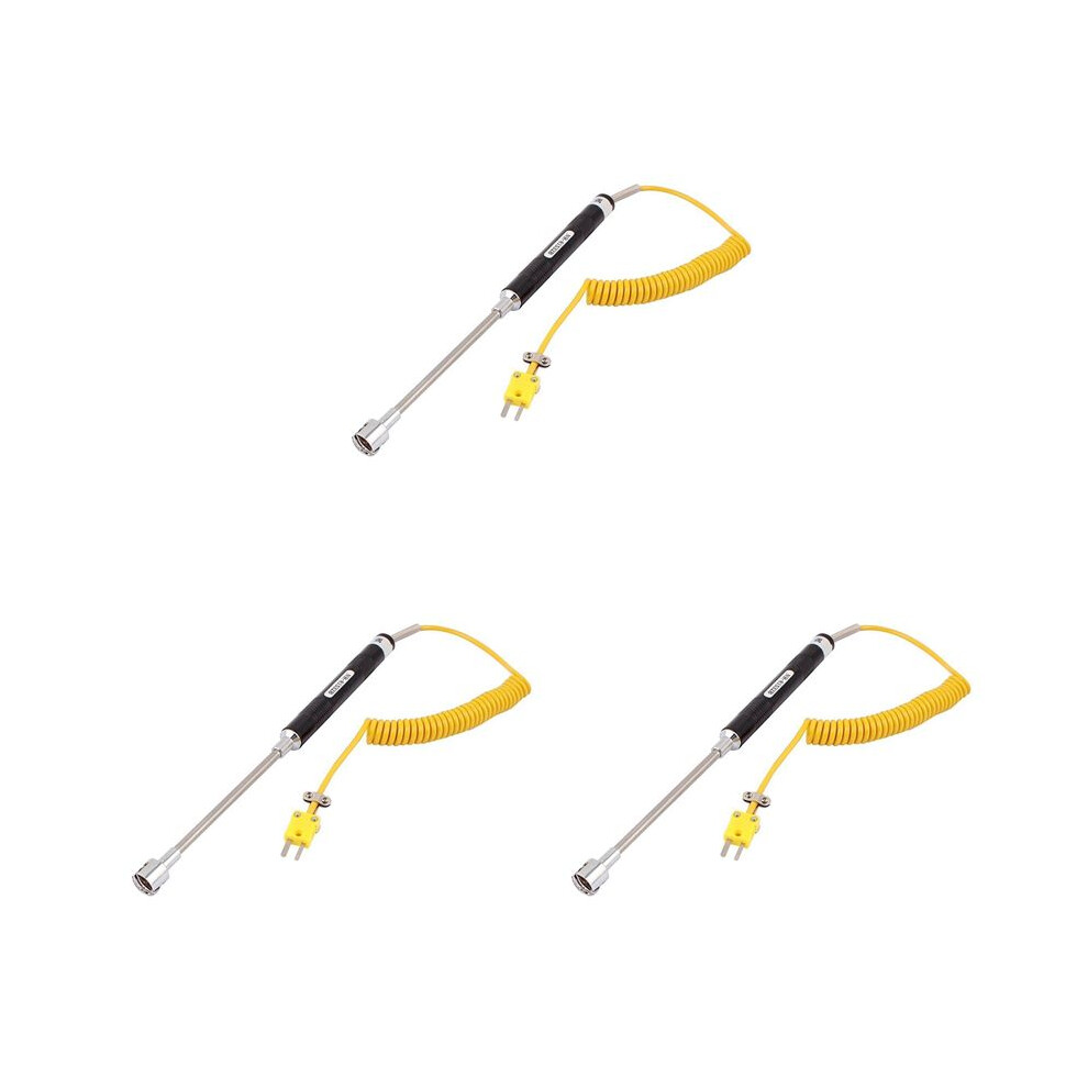 3X Nr-81532B -50 To 500Deg/C K Type Handheld Surface Thermocouple Probe For Measuring The Surface Temperature 4711679247295