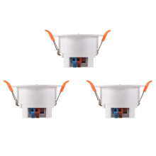 3X Tuya ZigBee MmWave Human Presence Sensor with Luminance MicroWave  Detection PIR Motion Sensor Celling Mount