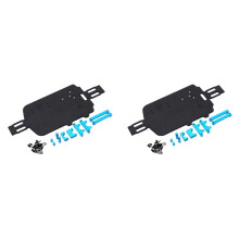 2X Upgrade Carbon Fiber Chassis Parts for  A959 A979 A959B A979B 1/18 RC Car Replacement,