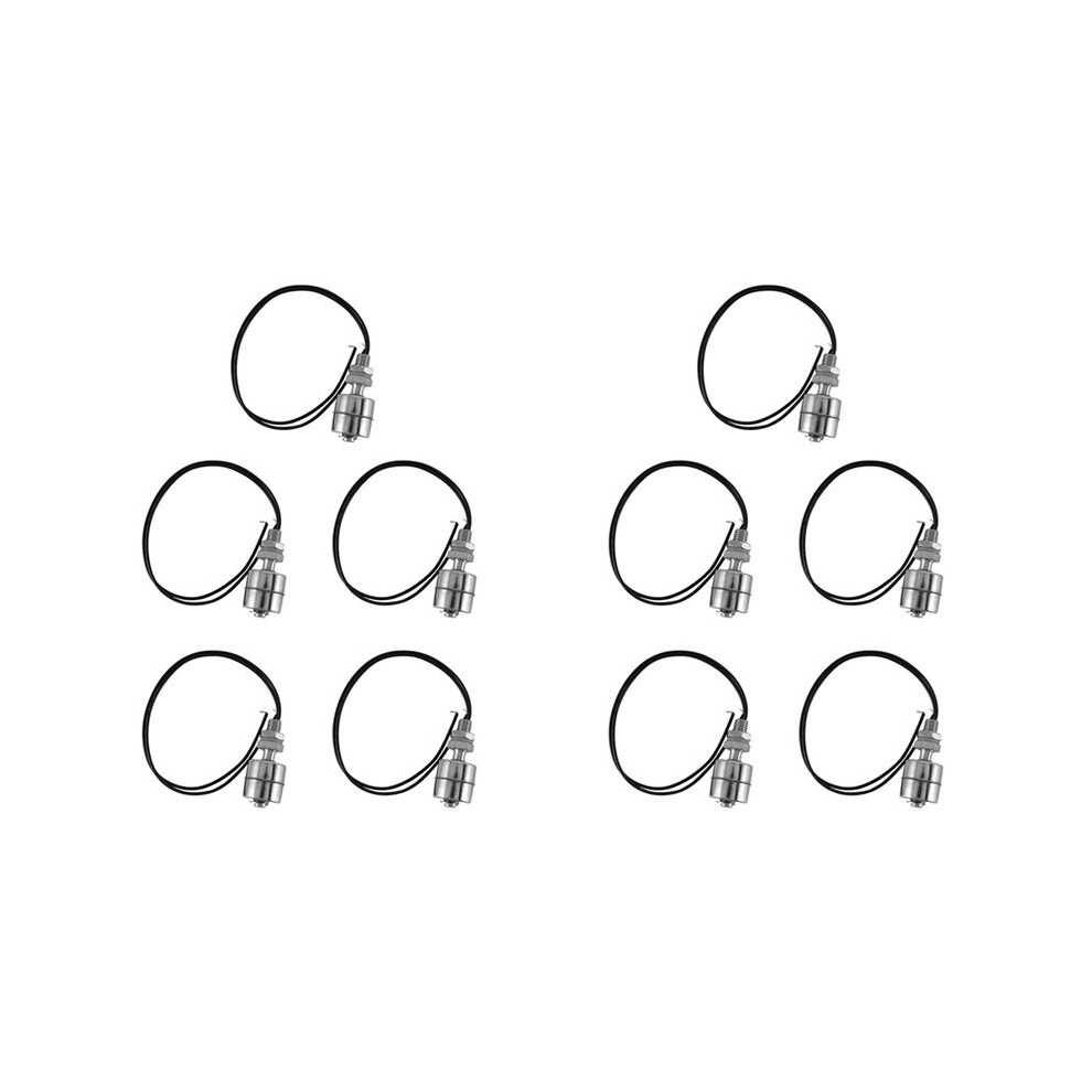 10X Aquarium Pool Liquid Water Level Sensor Stainless Steel Float 6032723190908