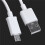3X Sustitucion de Cable USB para ,  Touch,  Fire,  Keyboard,  DX Blanca 5