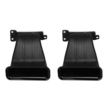 2X para Focus Air Inlet Tuyere Intake ST Hatchback 4D Sedan 5D MK3 MK3.5 ModificacióN de Coche 2012-2018 Negro