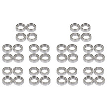 40 Stuks Kogellager (10X15X4Mm) BE003 voor JLB Racing CHEETAH 1/10 Borstelloze RC Auto-Onderdelenaccessoires