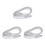 3X Sustitucion de Cable USB para ,  Touch,  Fire,  Keyboard,  DX Blanca 1