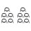 10X Scanner Daten Kabel Ls2208 Ap Ls4208 Ds9208 Barcode Scanner USB Anschluss Daten Kabel 1