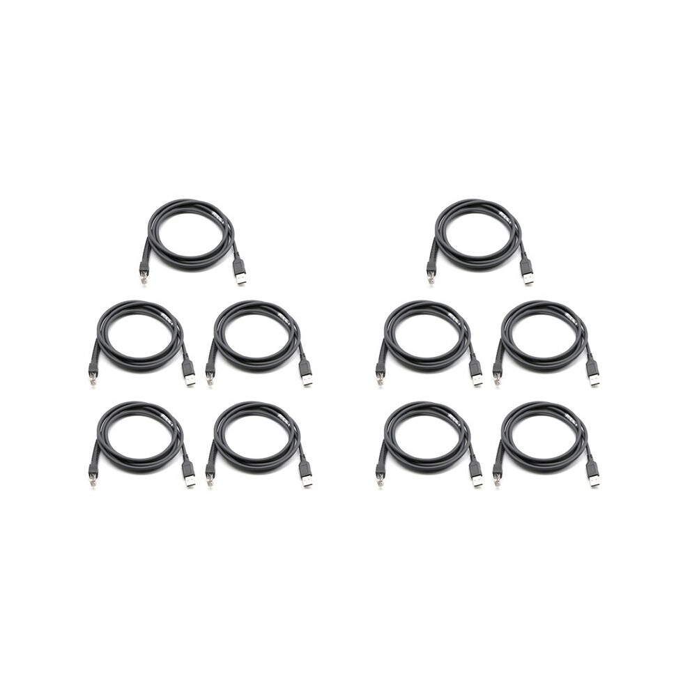 10X Scanner Data Cable Ls2208 Ap Ls4208 Ds9208 Barcode Scanner Usb Port Data Cable 6031545714576