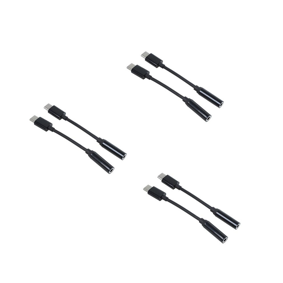 6 Pack Usb C To 3.5Mm Headphone Jack Adapter, Type C Male To 3.5Mm Female Aux Jack Stereo Earphone Converter 6033212230761