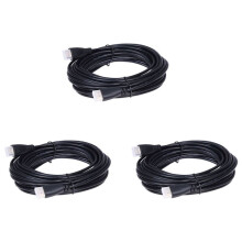3X Conexion de Cable 10M una el Cable Conducir por LCD Plasma TV 10 Metros