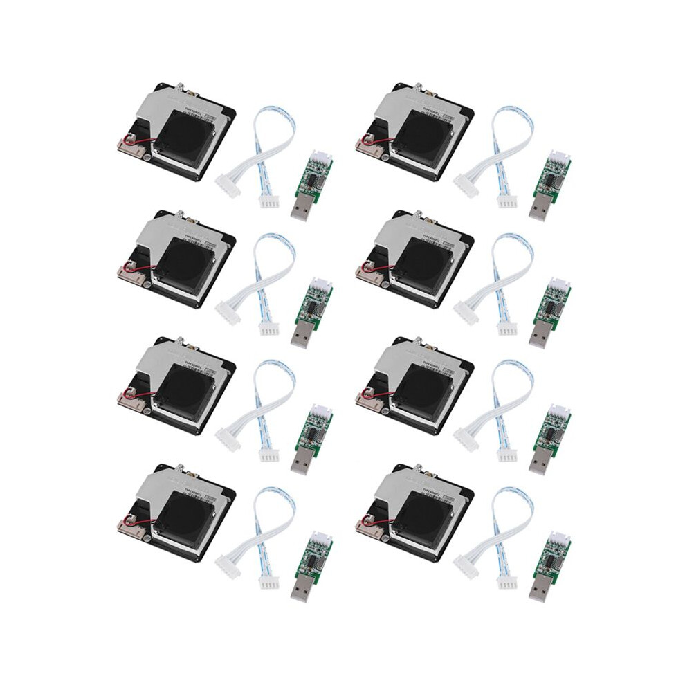8X Pm Sensor Sds011 High Precision Lase R Pm2.5 Pm10 Air Quality Detection Sensor 6034143951343