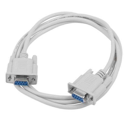 3PC 5Ft F/F Seriële RS232 Nulmodemkabel Vrouw-Vrouw DB9 FTA  Connection 9 Pin Data COM-Kabel Converter PC-Accessoire 2