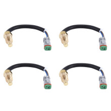 4X 41-6538 416538 Engine Temperature Sensor W/ Auxiliary Hole for Thermo King SB / SLX / SLXi / T-Series / Precedent