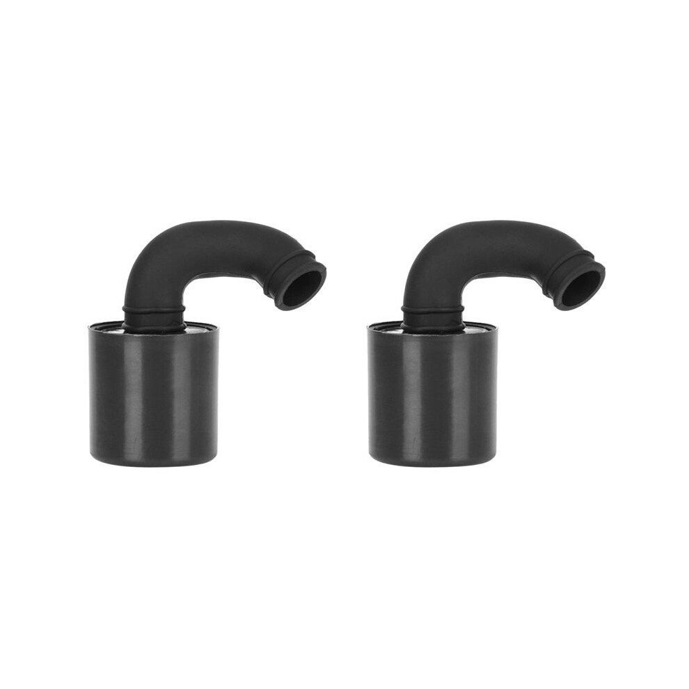 2X Rc Car Air Filter, Universal Engine Air Filter Cleaner Accessory For Hsp 1/8 Remote Control Car (Black) Black 4713927524882