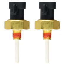 2X Excavator Accessories Temperature Sensor Low Coolant Sensor 4383933 for K19 KTA19 K38 KTA38 K50