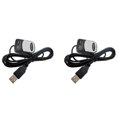 2X VK-162 GPS Receiver Module Navigation Positioning Module with Built-in Antenna and USB Interface