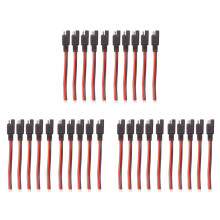 30PCS 15CM SAE 2 Pin Quick Connector Disconnect Plug 14AWG SAE Verlengkabel Kabelboom voor Motorfiets Zonnepaneel