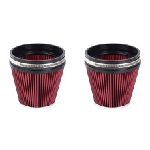 2X Car Universal 6 Inch High Flow Intake Air Filter Car Engine Air Inlet 152mm Mushroom Style Car Modified Filter,C