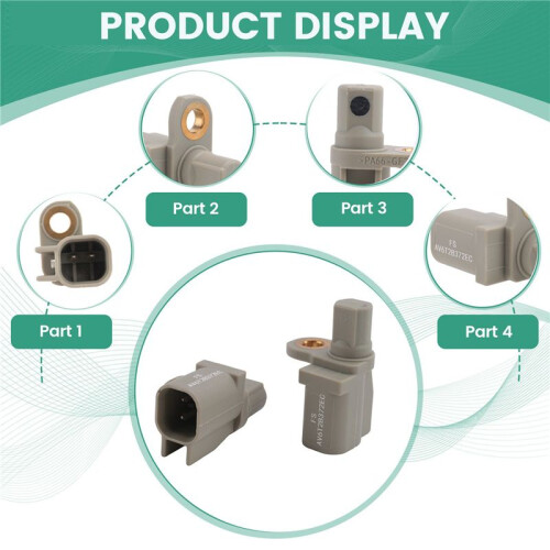 4PCS Wheel Speed Sensor ABS Sensor for  Focus MK3 C-MAX  Transit  AV6T2B372EC AV6T-2B372-EC 2