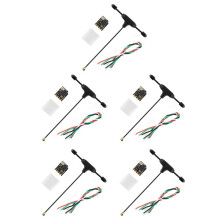 5X RP1 2.4Ghz ExpressLRS ELRS Receiver with T-Shaped Antenna for TX16S TX12 ELRS Version