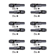 12 Pcs Metal Universal Drive Shaft for WPL C14 C24 C34 C44 B14 B16 B24 B36 1/16 RC Car Parts