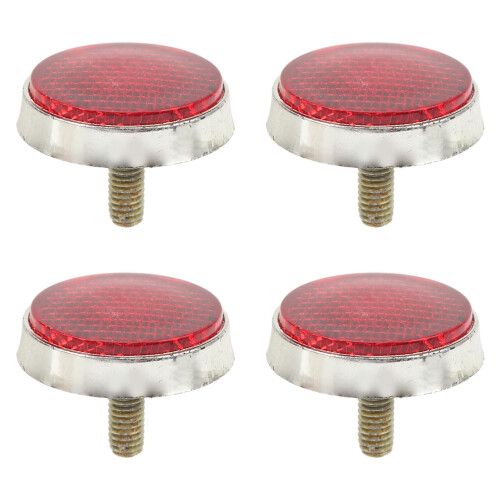 4 Stück runder Reflektor, 42 mm, hohe Helligkeit, 1