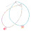 8Pièces Colliers Rigolos En Perles Colorées Pour Style 1
