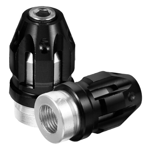 4Pièces Couvercles Valve Métal Noir Étanches Et Protecteurs 1