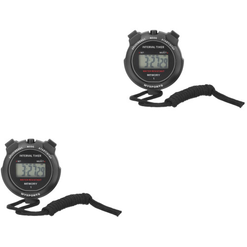 2Pièces Chronomètres Digitaux Usage Extérieur 2