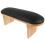 2Pièces Coussin Poignet Noir Cuir Durable Usage Salon Ongles 3