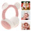 2Pièces Protège-Oreilles Rose Hiver Design Adorable Pour Usage 9
