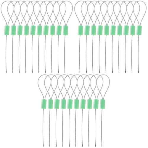 30Pièces Scellés Câble Vert Pour Remorque Container 2