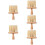 5Pcs Practical Khaki Keyboard Dust Cleaner for Laptops and Instruments 10