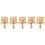 5Pcs Practical Khaki Keyboard Dust Cleaner for Laptops and Instruments 9