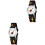 2Pcs Kids Watch Black Guitar Pattern Comfortable Strap Birthday Gift 5