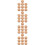 40Pcs Beige Wood Cork Planter Pads Multi-Function Flowerpot Mats 10
