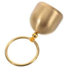 2Pcs Vintage Brass Bells Small Golden Outdoor Bell for Backpack Hiking