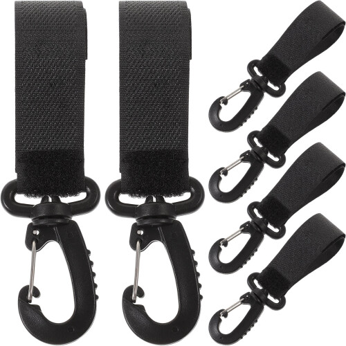 30Pcs Durable 360 Degree Rotatable Hooks for Strollers and Wheelchairs