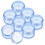 2Sets Weekly Round Organizer Blue Case for Medicine Storage 5